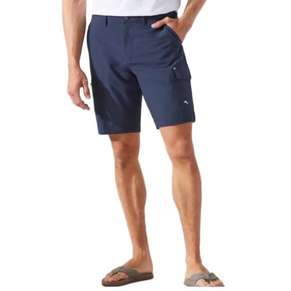 Tommy Bahama Cayman Isles IslandZone Cargo Shorts Mens 30 Ocean Deep 10” - Picture 3 of 11